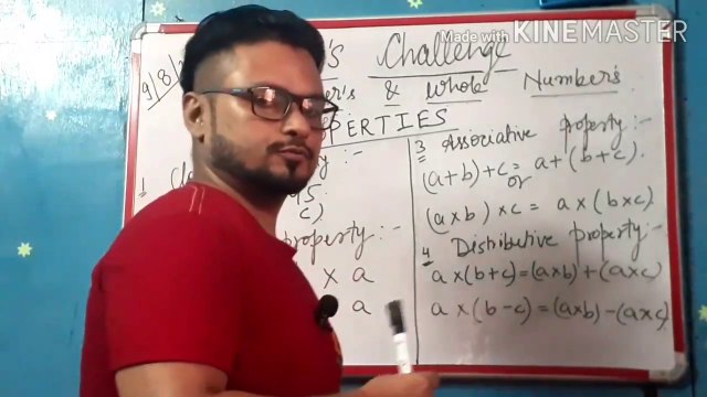 PROPERTIES OF WHOLE AND NATURAL NUMBERS.