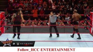 Roman Reigns vs. Bobby Lashley- Raw, July 23, 2018 (Full Match) - WWE