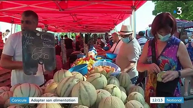 Canicule - Quelle est l'alimentation à adopter durant les périodes de forte chaleur ? Une nutritionniste répond ! - VIDEO