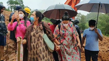 Heavy rain hampers search operation after landslide leaves five missing in south India