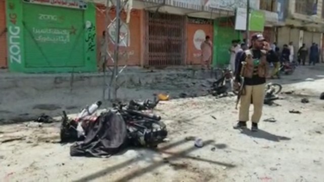 Seis muertos y 24 heridos en atentado con bomba en un mercado en Pakistán