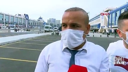 Darp edip otogara attılar | Video