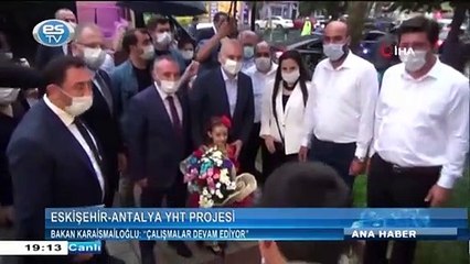 Eskişehir - Antalya YHT projesi