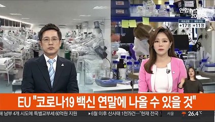 EU "코로나19 백신 연말에 나올 수 있을 것"