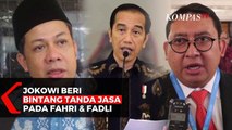 Jokowi Bakal Beri Bintang Tanda Jasa pada Fahri Hamzah dan Fadli Zon