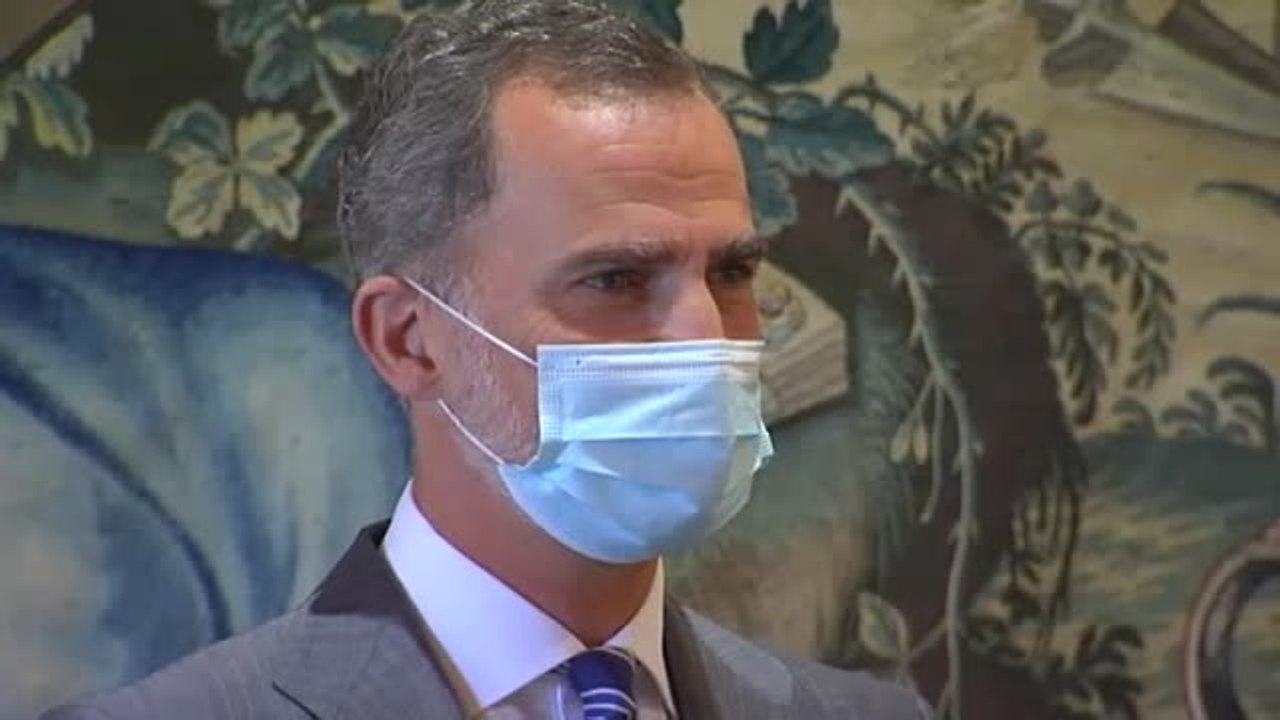 El rey recibe en audiencia a las autoridades baleares