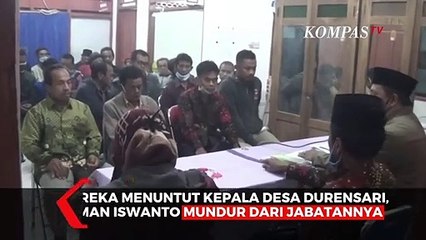 Video herunterladen: Diduga Selingkuh, Warga Geruduk Kantor Kepala Desa Menuntut Mundur!