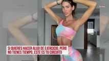 Marta López tiene el circuito de ejercicios perfecto para las chicas sin tiempo