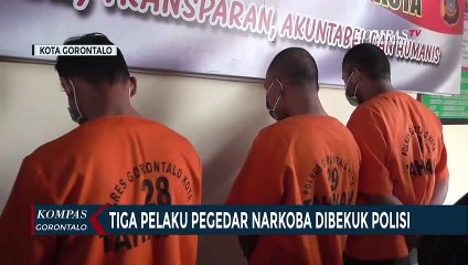 Download Video: Tiga Pelaku Pengedar Narkoba Dibekuk Polisi