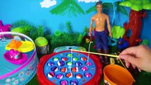 Play Fishing and Camping Toys Ken Fun Activities Ken playground