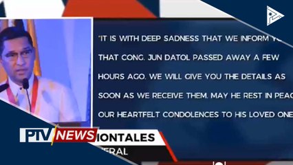 Senior Citizens Rep. Jun Datol Jr., pumanaw na