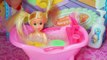 Baby Toy Baby Doll Bath Time Baby Bathtime babies showering- Barbie baby morning routine