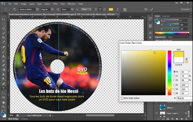 Lionel Messi et tous ses buts CD PHOTOSHOP