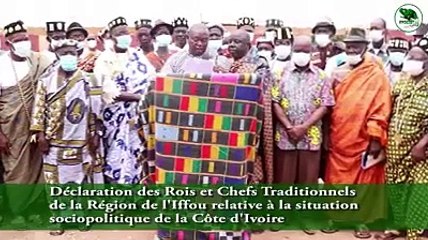 3ème mandat de Ouattara: Les chefs traditionnels de l'Iffou se désolidarisent