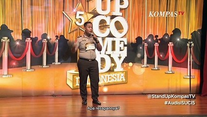 Скачать видео: Audisi Stand Up Comedy Galang: Saya Jadi Polisi karena Terinspirasi Film Warkop - SUCI 5