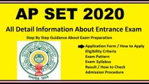 APSET-2020 నోటిఫికేషన్ విడుదల | Oneindia Telugu