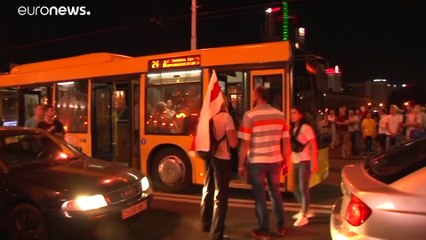 Второй день протестов в Беларуси. Текстовая трансляция