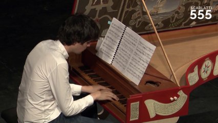 Scarlatti : Sonate pour clavecin en la mineur K 188 L 239 (Allegro), par Justin Taylor