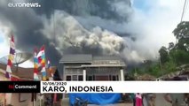 آتشفشان سینابونگ اندونزی فعال شد