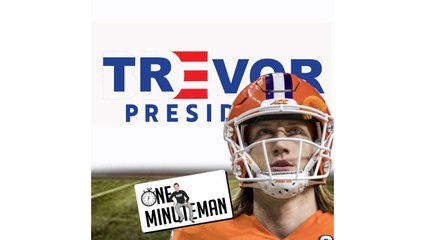 One Minute Man: Can Trevor Lawrence Save College Football?
