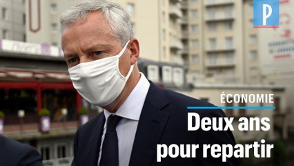 Bruno Le Maire: « Deux ans pour que la France retrouve son niveau économique de 2019 »