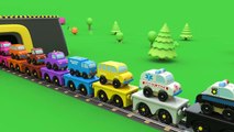 Fun Play with Toy train and Lifting and Parking Street Vehicles Toys - Educational Videos
