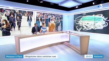 Coronavirus : le masque devient obligatoire dans certaines rues de Paris