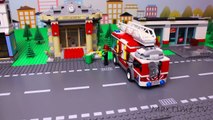 Lego wrong heads matching Trucks for kids