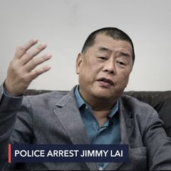 Hong Kong media mogul Jimmy Lai arrested under security law
