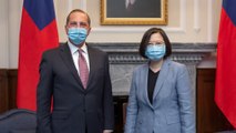 US health chief offers ‘strong support’ to Taiwan in landmark visit