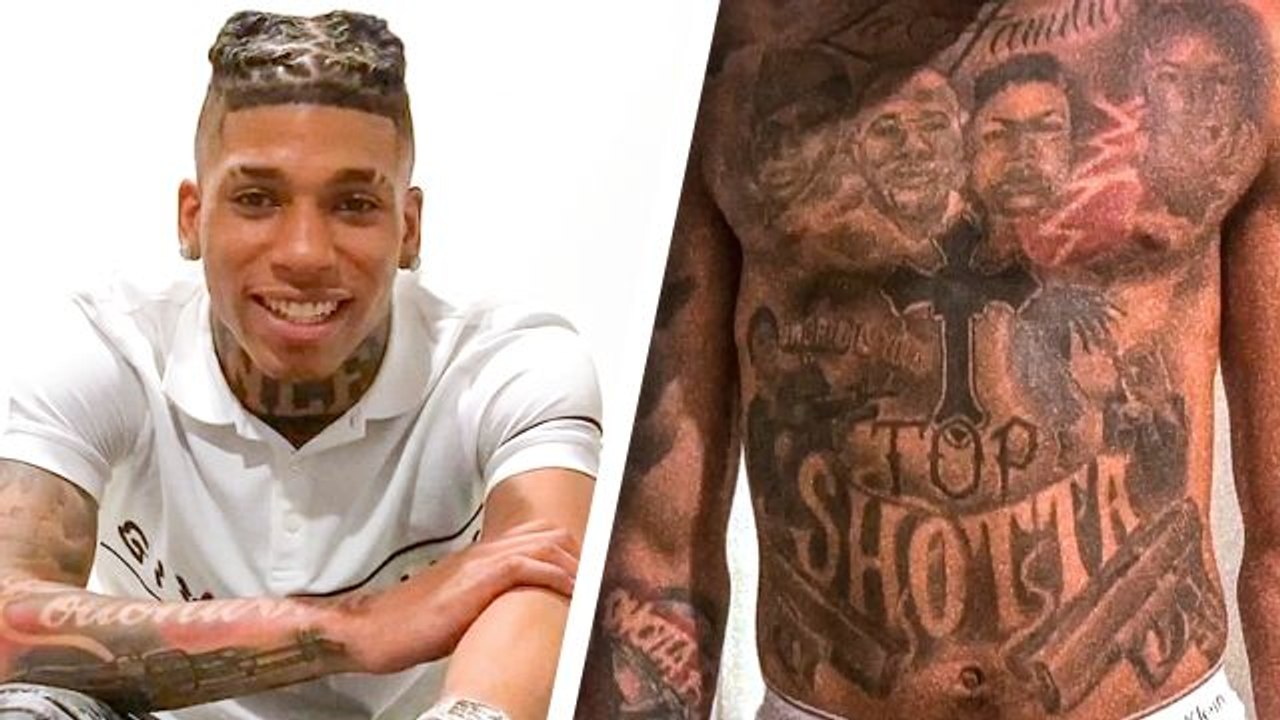 NLE Choppa Breaks Down His Tattoos
