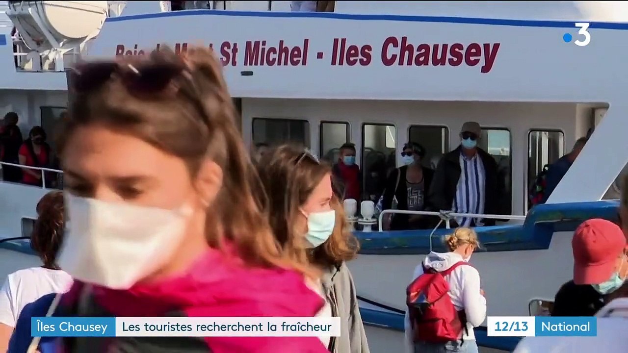 Îles Chausey :  les touristes recherchent la fraîcheur