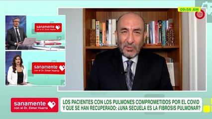 ¿La fibrosis pulmonar es secuela del Covid-19? | Sanamente con el Doctor Elmer Huerta (HOY)