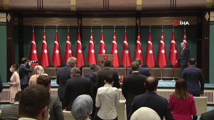 Cumhurbaşkanı Recep Tayyip Erdoğan, Cumhurbaşkanlığı Kabine Toplantısı sonrası  açıklamalarda bulundu. Cumhurbaşkanı Erdoğan, Doğu Akdeniz ile ilgili Yunanistan ve Mısır arasında yapılan anlaşmaya tepki göstererek, 'Geçtiğimiz haftanın en