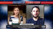 Reaction to Julian Edelman Addressing Tom Brady's Departure | Patriots Press Pass