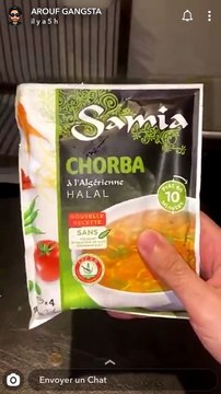 Arouf Gangsta prépare la Chorba