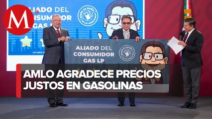 Gasolineras reciben reconocimiento de AMLO por buenos precios