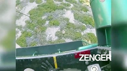 Helicopter rescues three lost hikers in San Gabriel Mountains