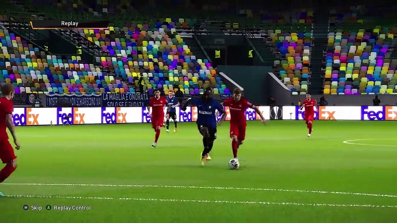 Inter Milan vs Bayer Leverkusen - Europa League 10 Aug 2020 Gameplay