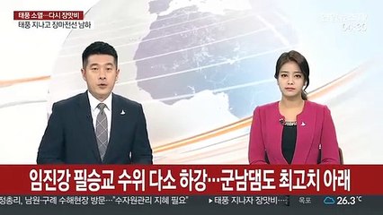 Descargar video: 임진강 필승교 수위 다소 하강…군남댐도 최고치 아래