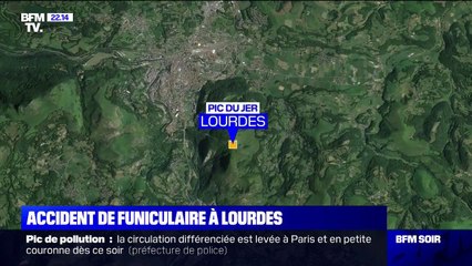 Lourdes: 12 blessés dans un accident de funiculaire