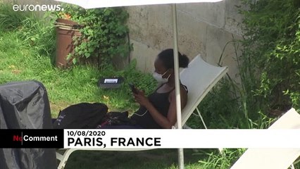 Масочный режим в Париже