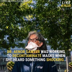 Doctor, Engineer Refurbish 47,000 Masks To Giveaway