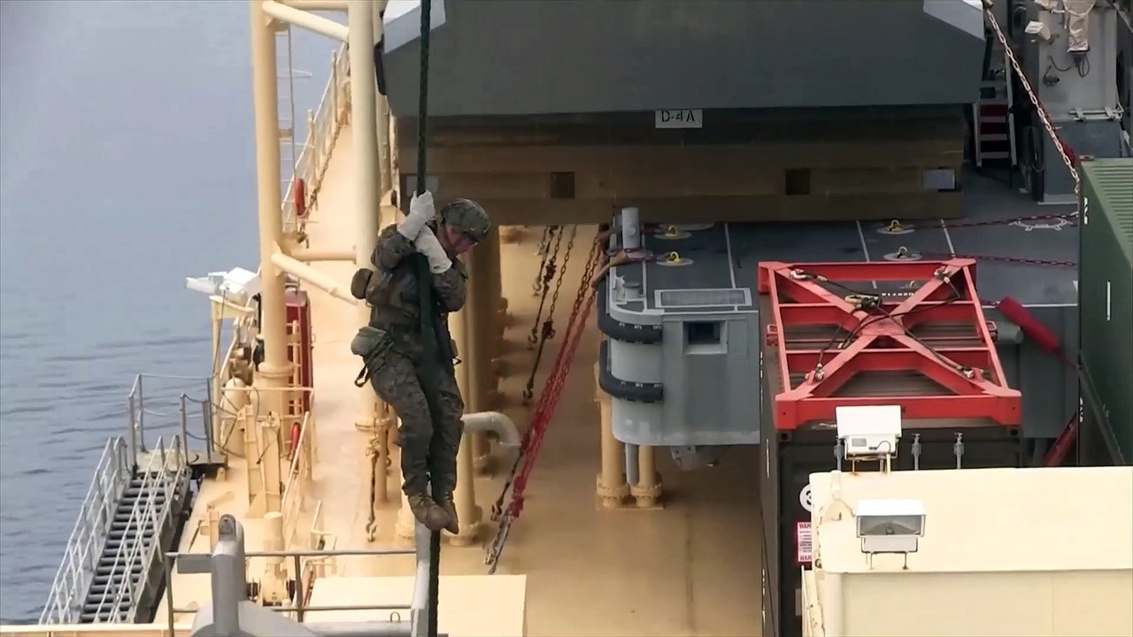 U.S. Marines • Maritime Raid Force • VBSS Training