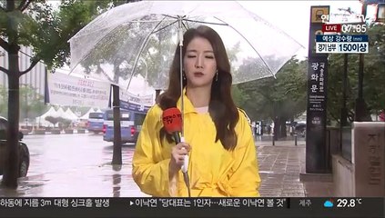 [날씨] 장마전선 활성화…오전 중부·전북 집중호우
