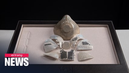 Israeli jewelry company makes diamond-encrusted face mask worth US$ 1.5 mil.
