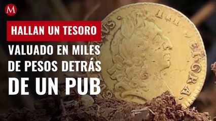 Hallan un tesoro valuado en miles de pesos detrás de un pub