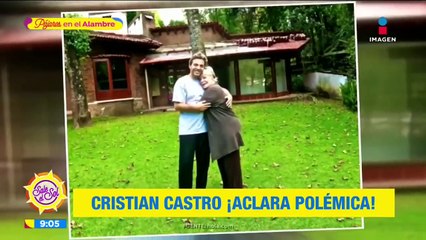¡Cristian Castro asegura nunca haber golpeado a Vero Castro!