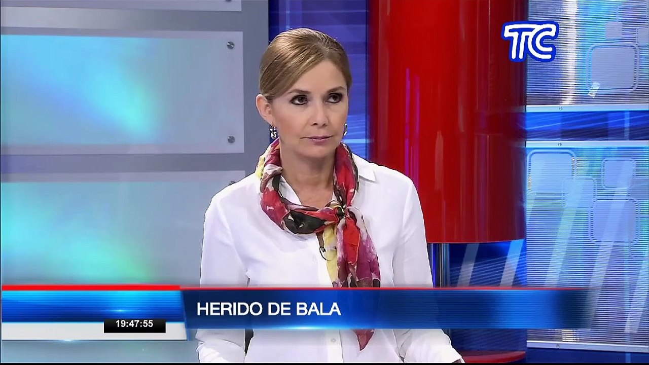 Un hombre acudió a la Fiscalía con un impacto de bala en su mandíbula