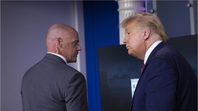 Rushed Out of Briefing, Trump Says There Was a Shooting